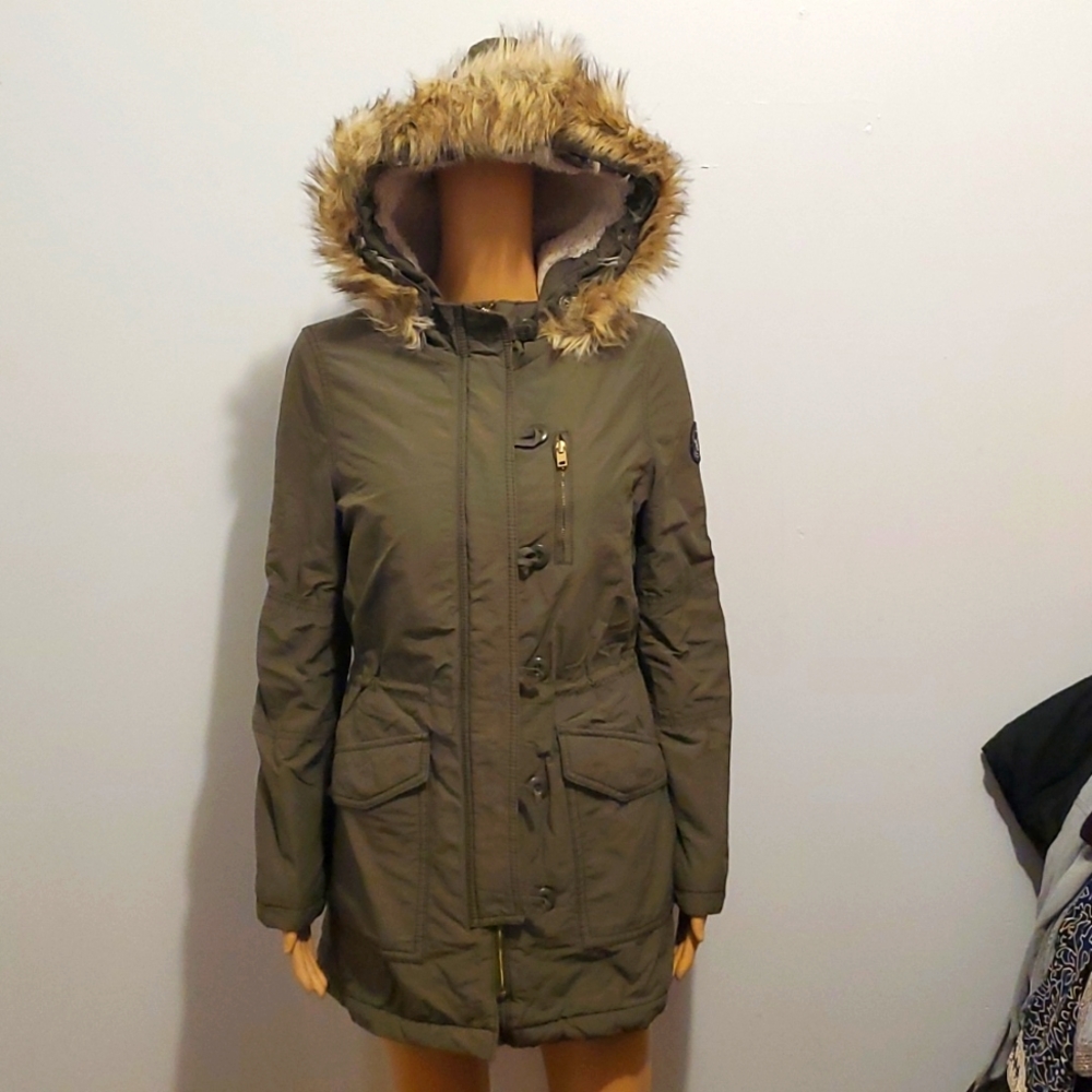 American Eagle Army Colored Jacket - image 1